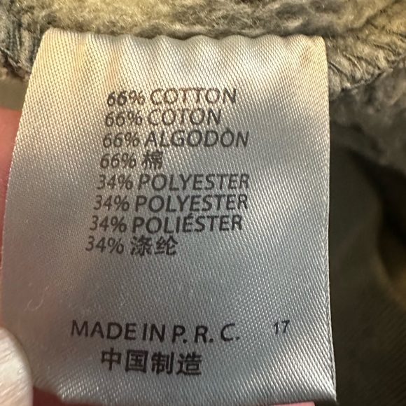 Brandi Melville Christy Hooded Jacket Sage Green One Size Full Zip - Picture 4 of 13